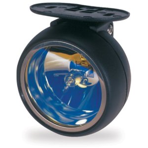 Pilot Universal 3-1/8" Blue Lens Round Driving Light Kit